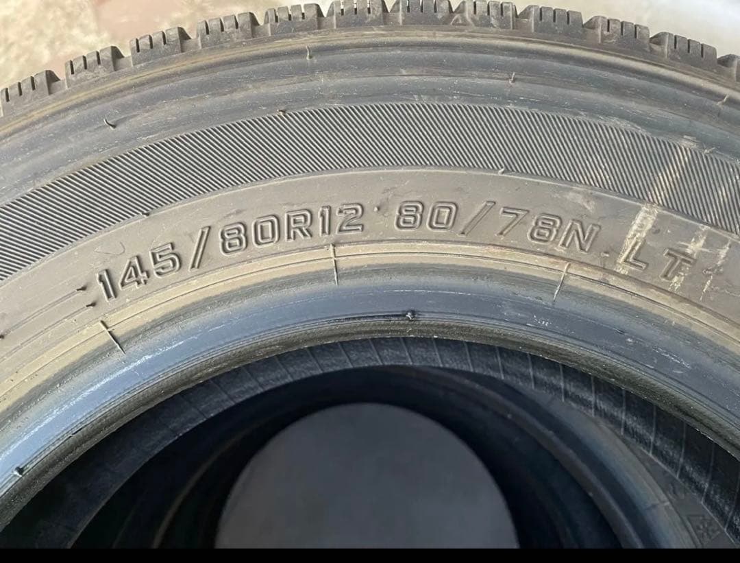 2024製オールシーズンタイヤ145/80R12 80/78N4本