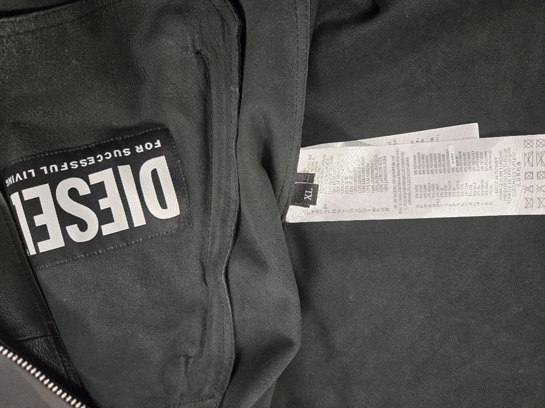 T*n様 Diesel MA-1　羊革　L-ABBOTT GIACCA　　XL