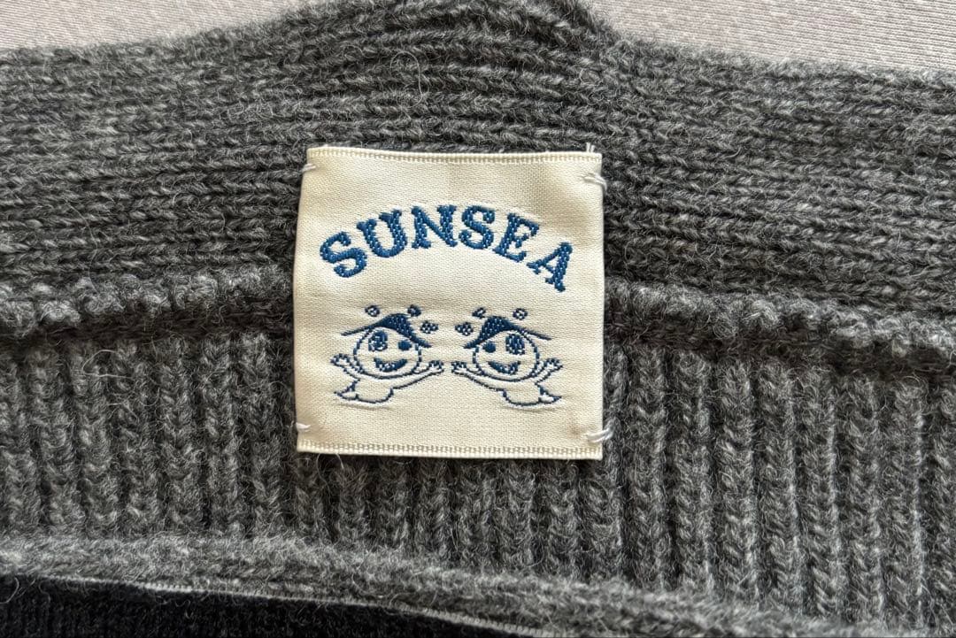 【レア物】 SUNSEA グレー ラップスカート