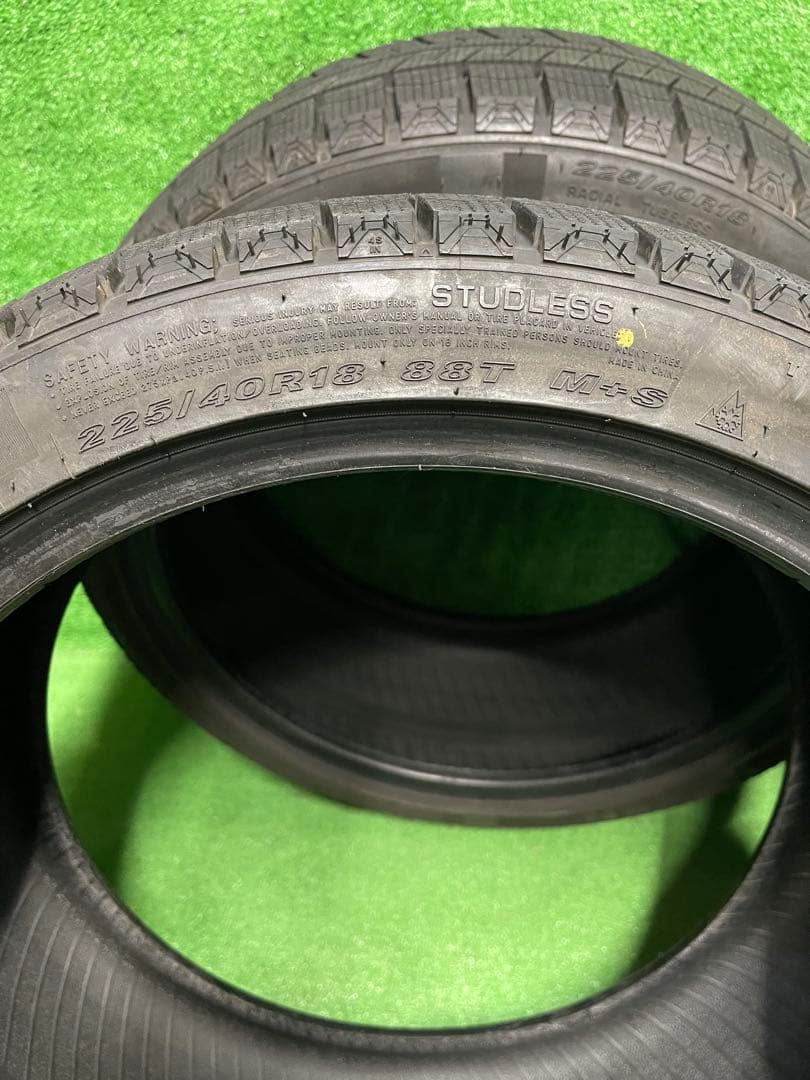 その1 2024年製 225/40R18 2本　スタッドレス　ネクセン
