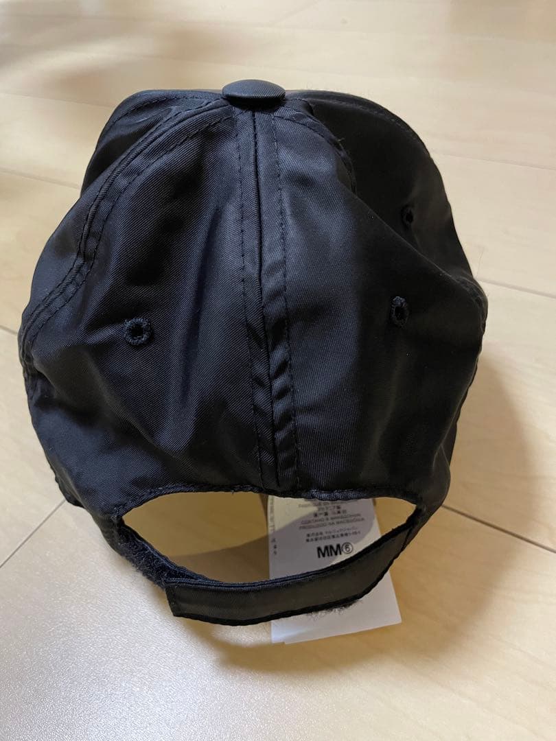 MM6 エムエムシックス ベースボールキャップ 黒