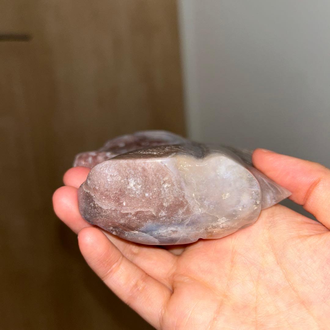 ピンクアメジスト ユニコーン 結晶 天然石 431g bigサイズ