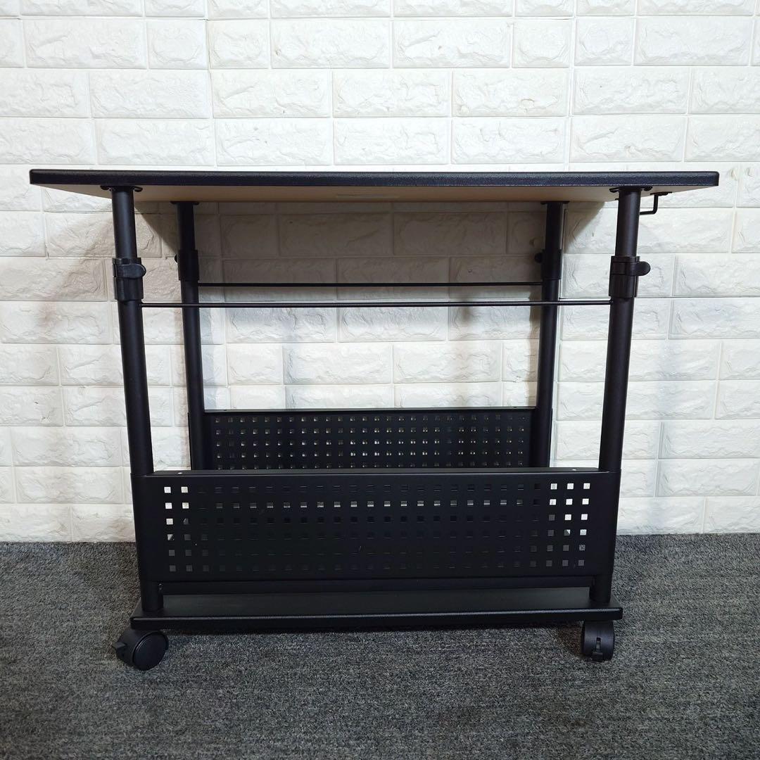 Bauhutte 昇降式L字デスク BHD-820H CPUスタンド I034