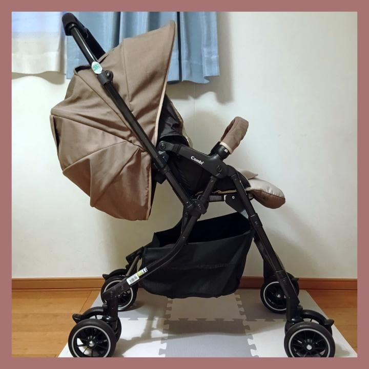 【きれいめ】コンビ ベビーカー メチャカルハンディ オート4キャス HF