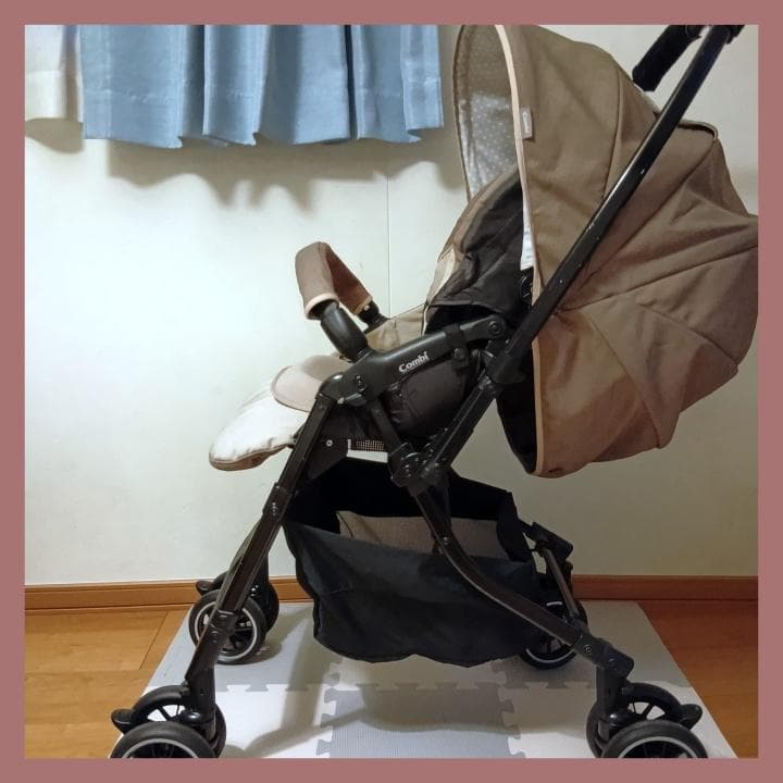 【きれいめ】コンビ ベビーカー メチャカルハンディ オート4キャス HF