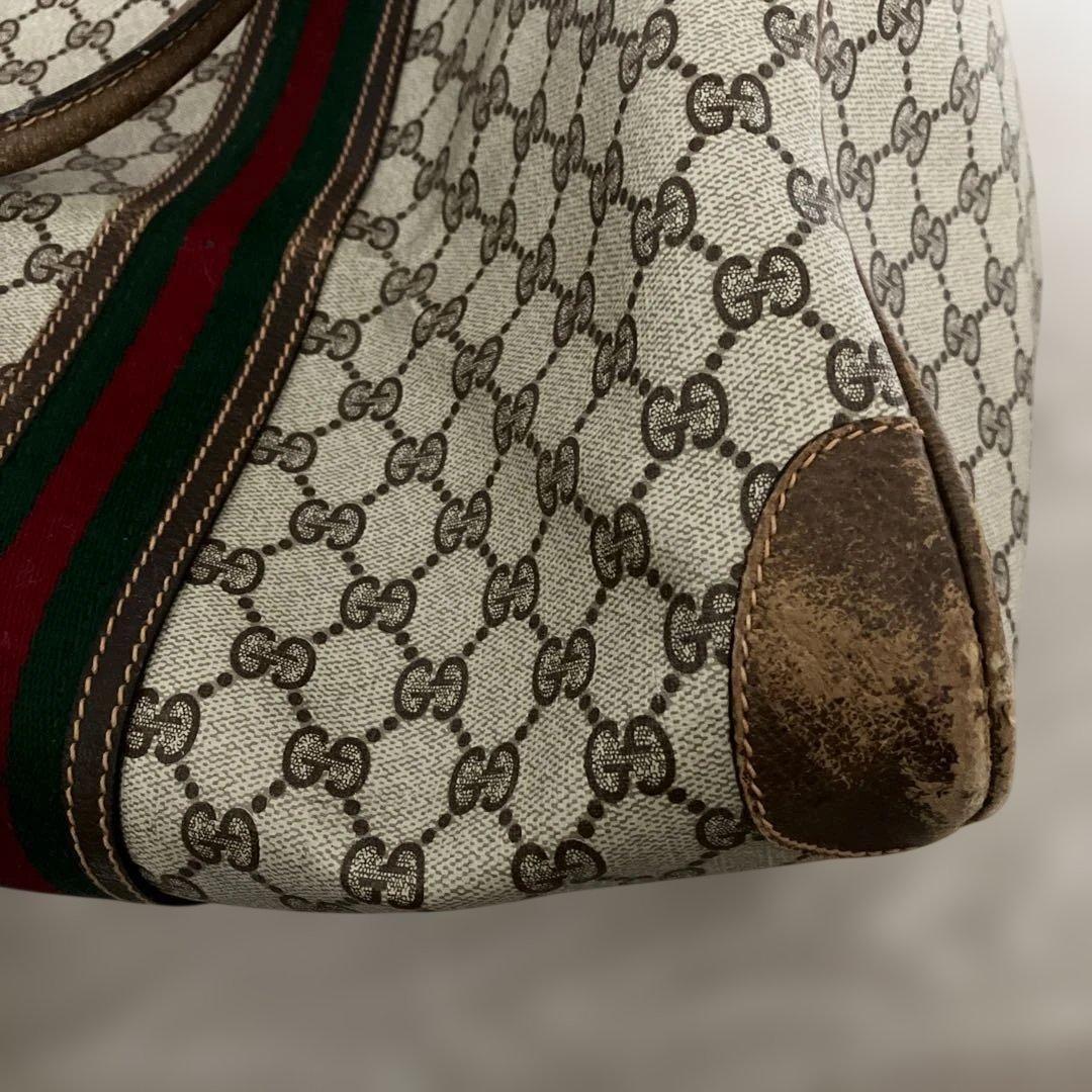 オールドグッチ、ボストンバッグ