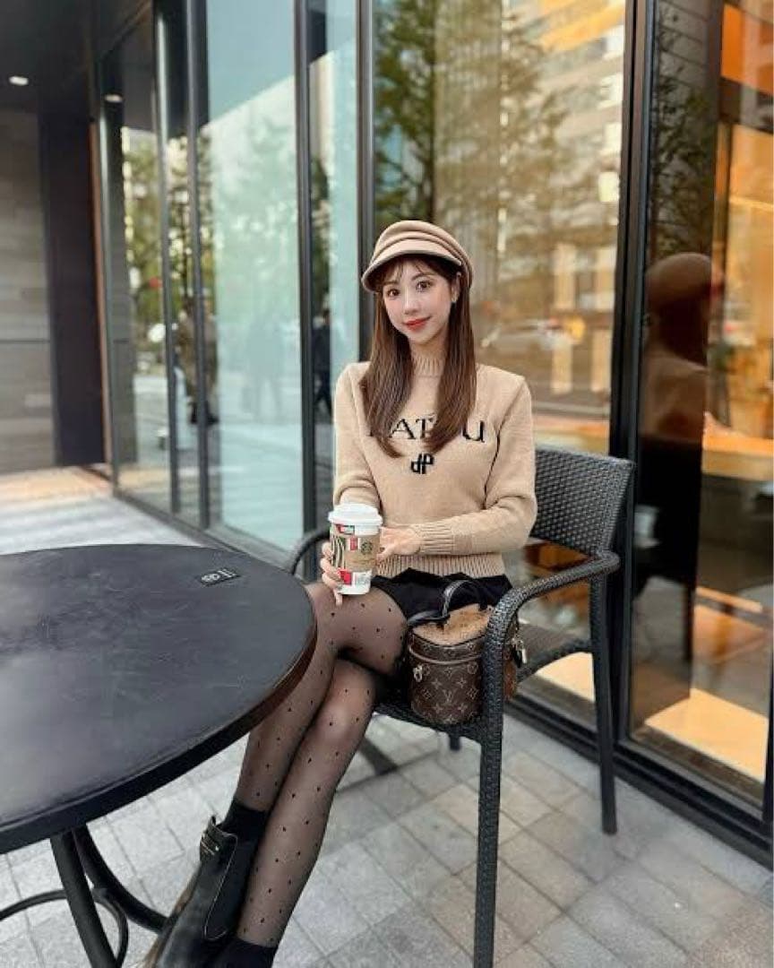 1/16迄の出品 PATOU ニット ブラウン Sサイズ レアサイズ