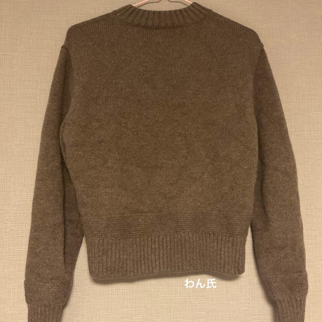 1/16迄の出品 PATOU ニット ブラウン Sサイズ レアサイズ