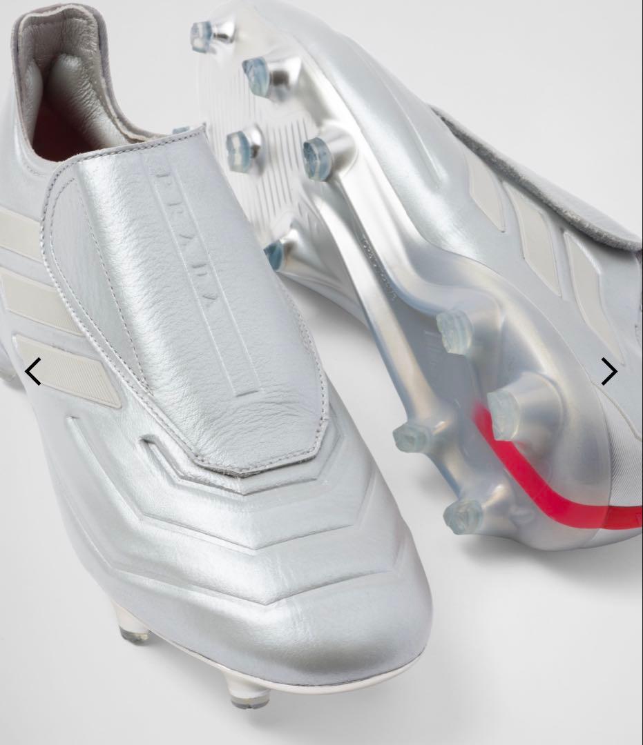 【特価】PRADA × adidas コパビジュア サッカースパイク シルバー