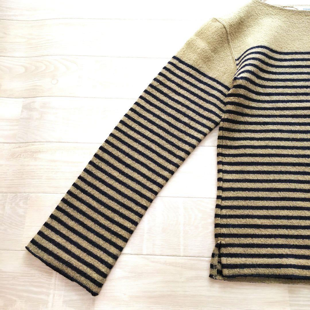 45rpm& 圧縮ウールボーダーニットセーター 3