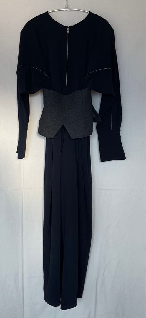 CLANE クラネ　WOOL BUSTIER ALL IN