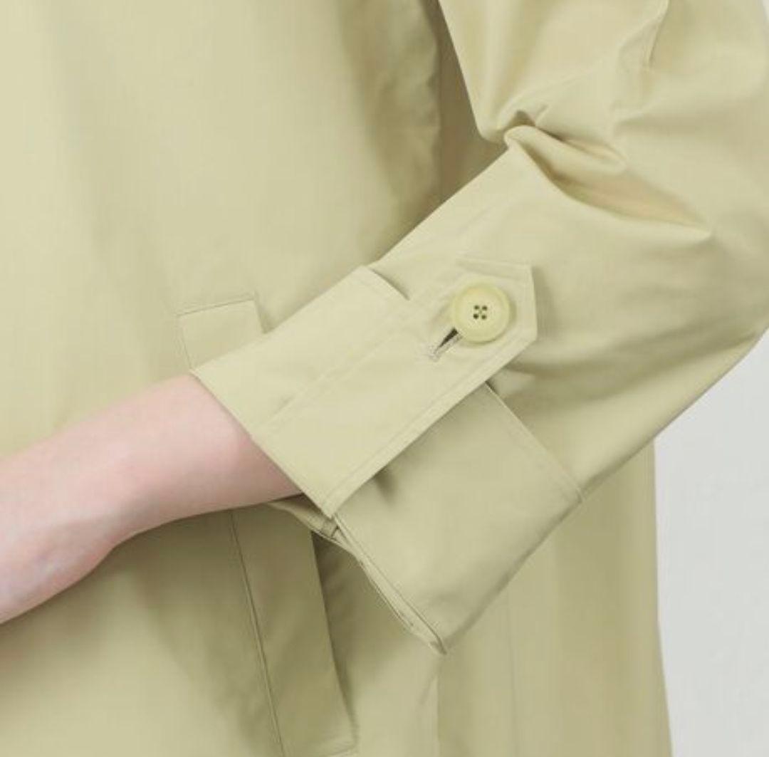 【新品】 アマカ《撥水・花粉防止》多機能コート（ブラックネイビー）サイズ３８