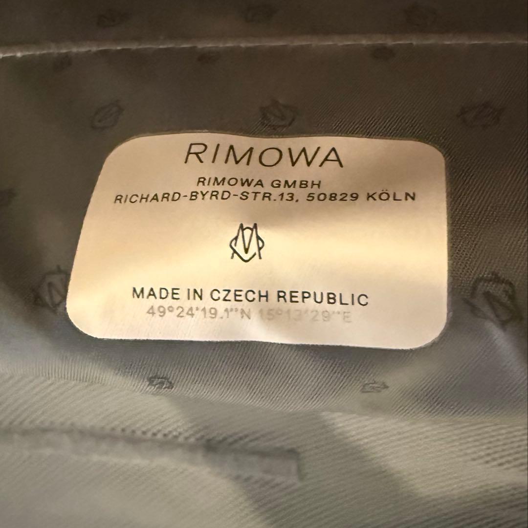 【使用1回のみ】RIMOWA エッセンシャル L スレートグレー