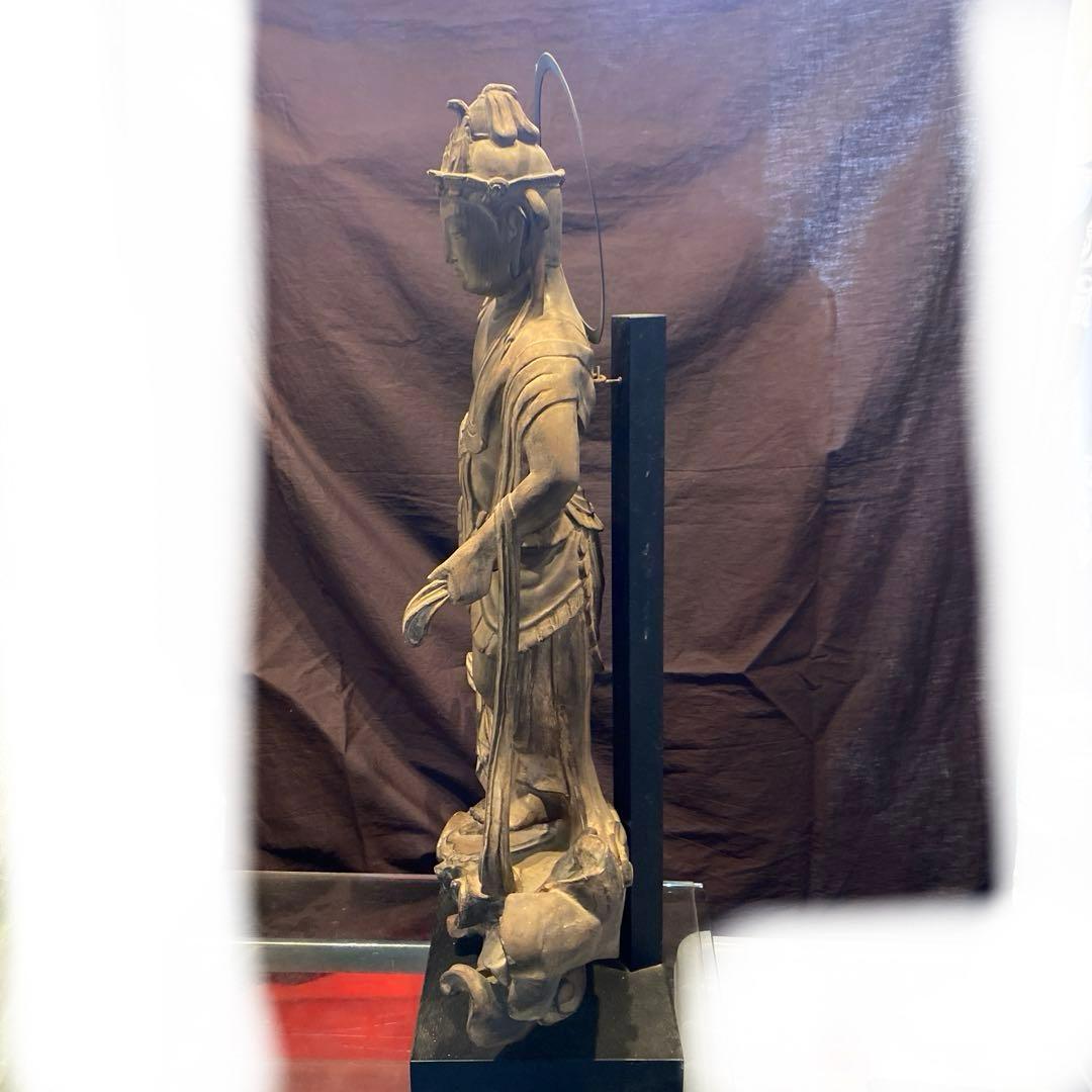 希少】平等院鳳凰堂 国宝模『雲中供養菩薩』置物 仏教美術　超美品　保証書有ります