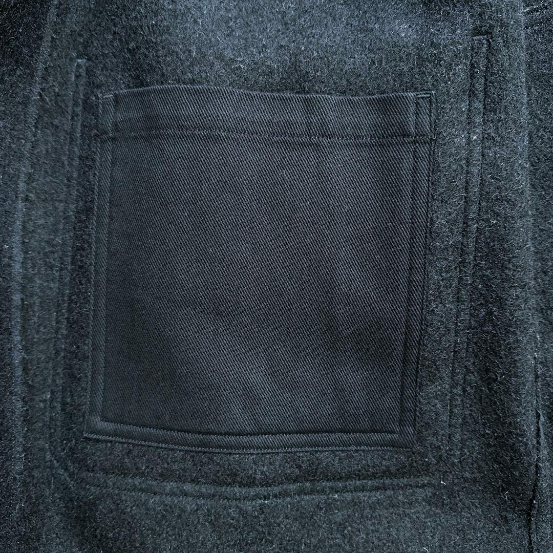 極美品 マーガレットハウエル S メルトン コート FOX BROTHERS