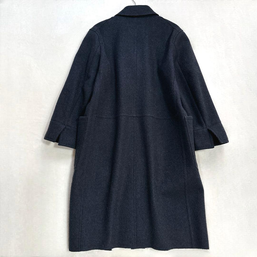 極美品 マーガレットハウエル S メルトン コート FOX BROTHERS