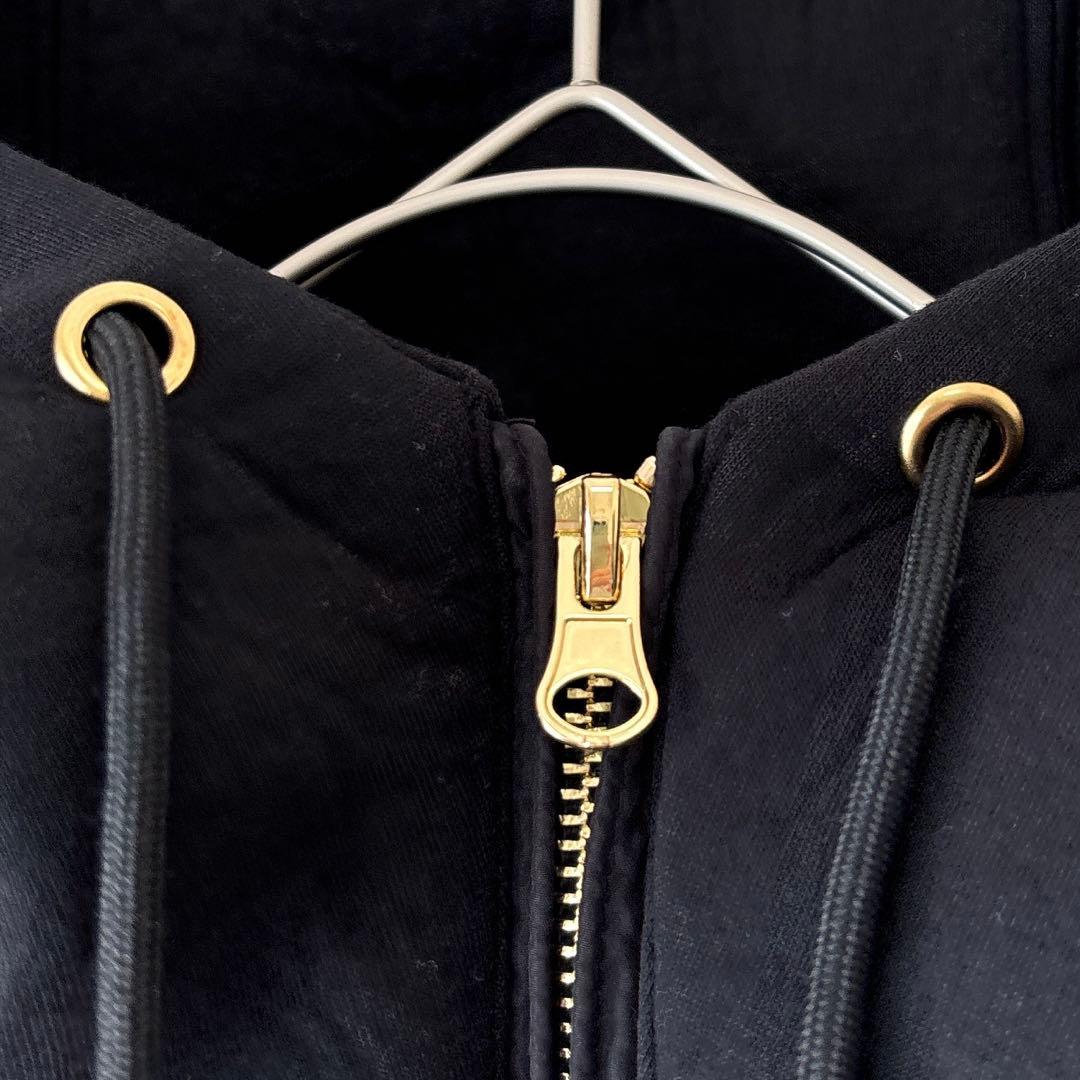 大人気✨美品 33℃ ボンディング切替 フード付き ダウンベスト 黒 M 金金具