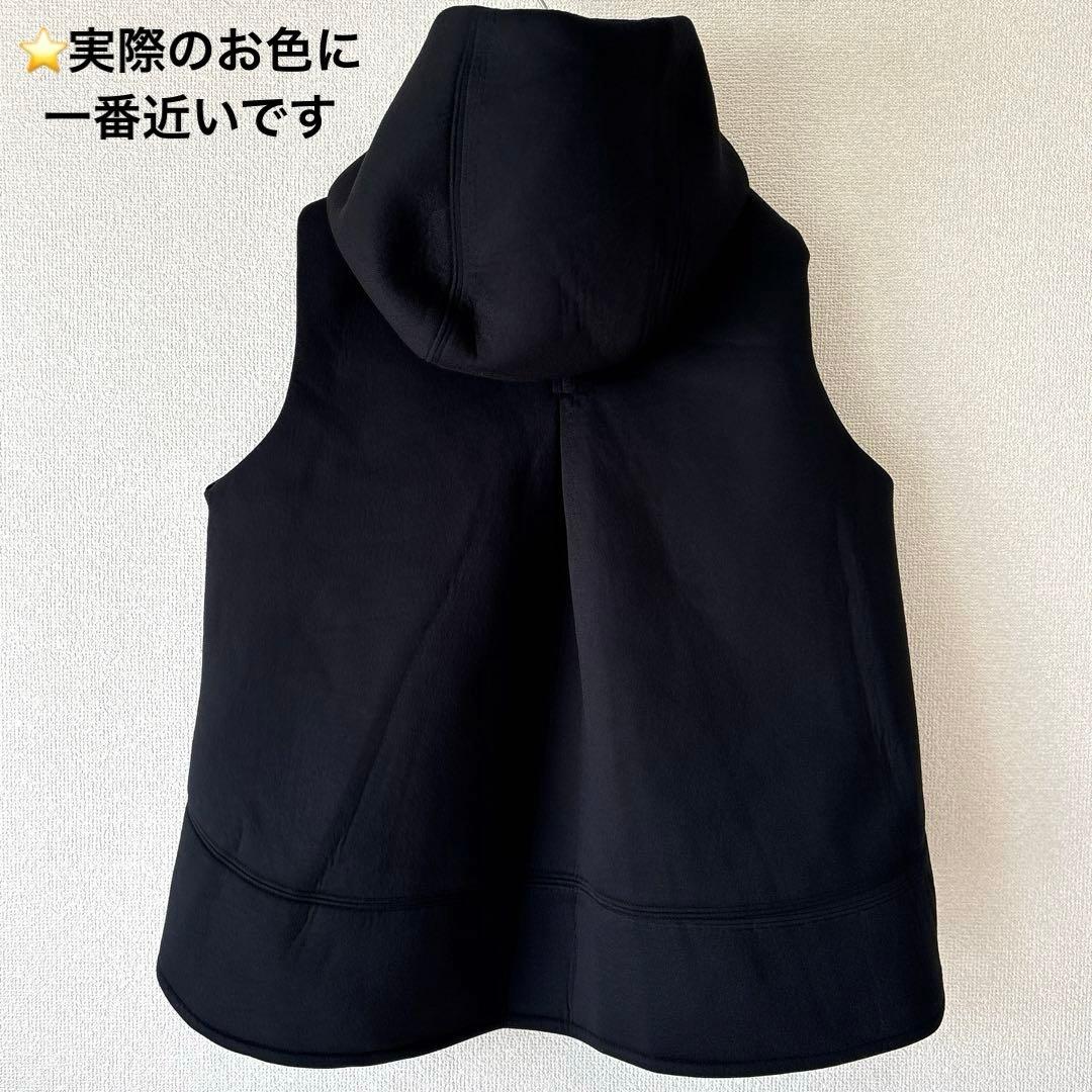 大人気✨美品 33℃ ボンディング切替 フード付き ダウンベスト 黒 M 金金具