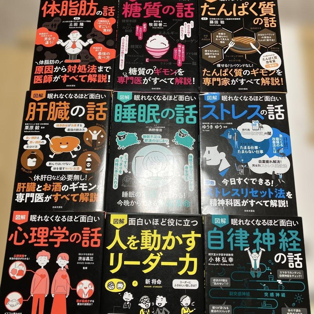計約25000円　眠れなくなるほど面白いシリーズ　26冊セット