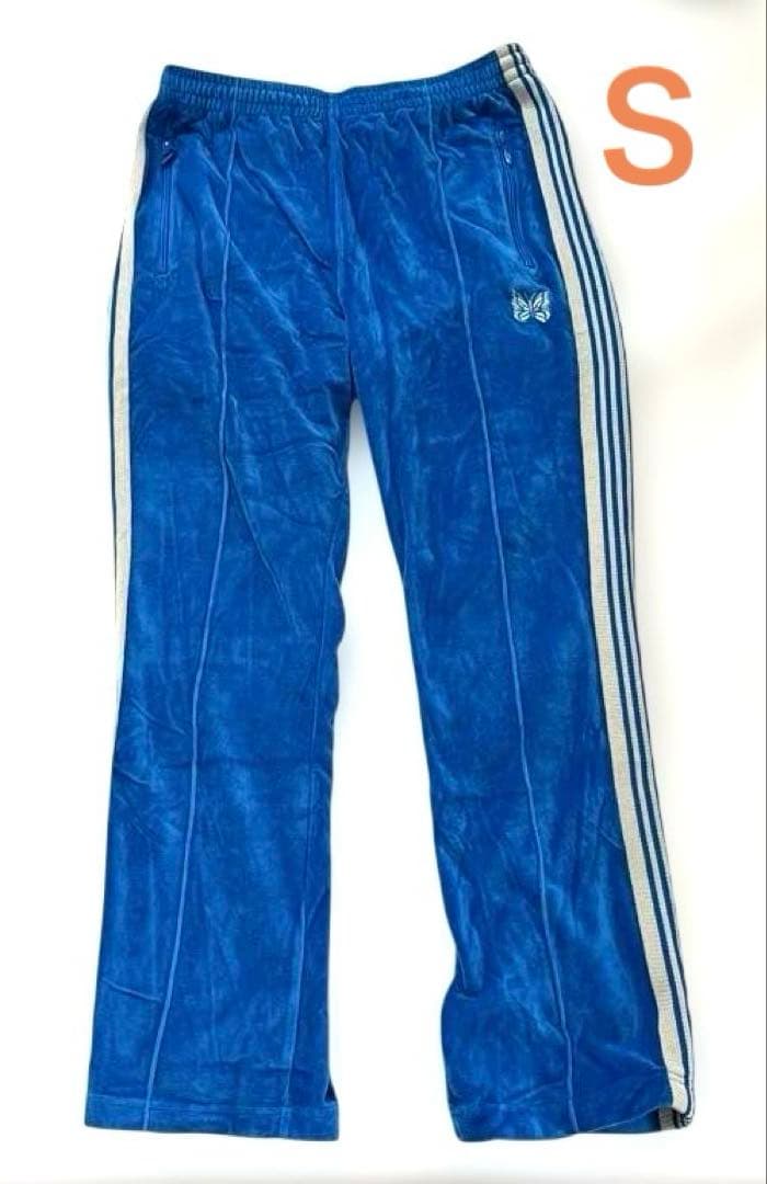 needles ナロートラックパンツ ベロア Sサイズ