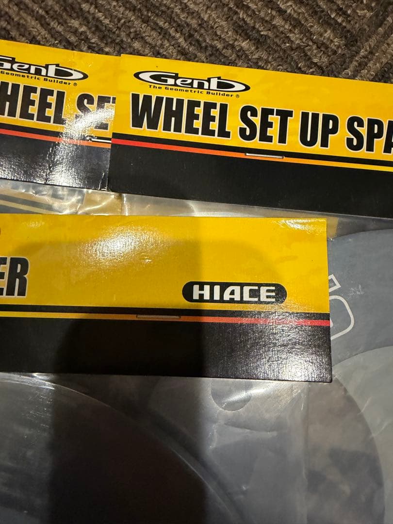 玄武　ハイエース用　5mmスペーサー　4枚セット