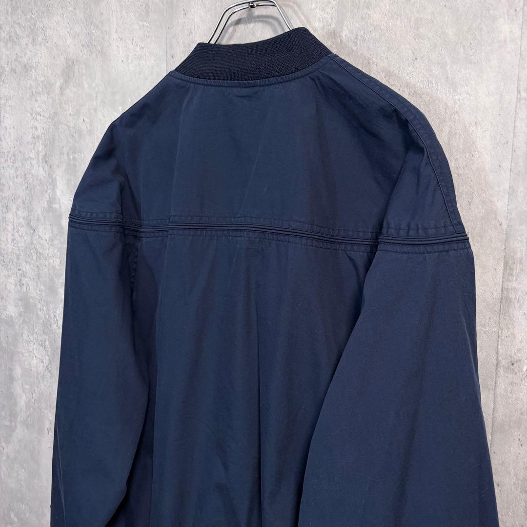 KNIGHTSBRIDGEダービージャケットMネイビー90s短丈ブルゾン