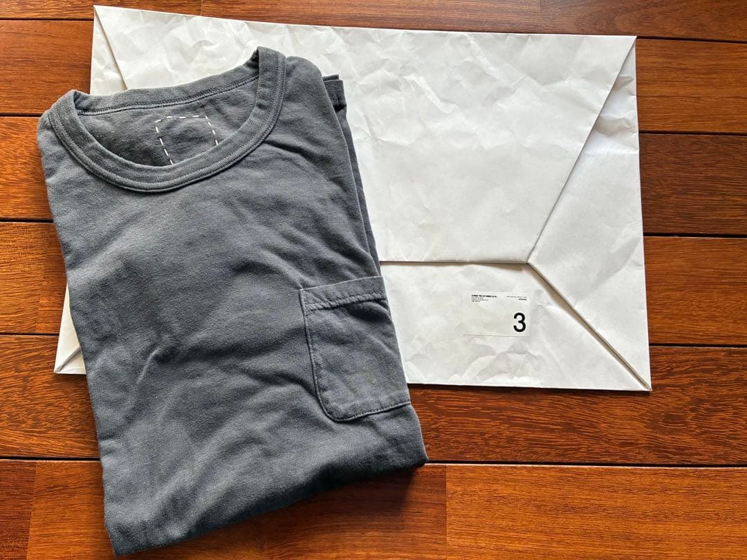 トップス visvim JUMBO TEE S/S DMGD (U.D) BLACK 3