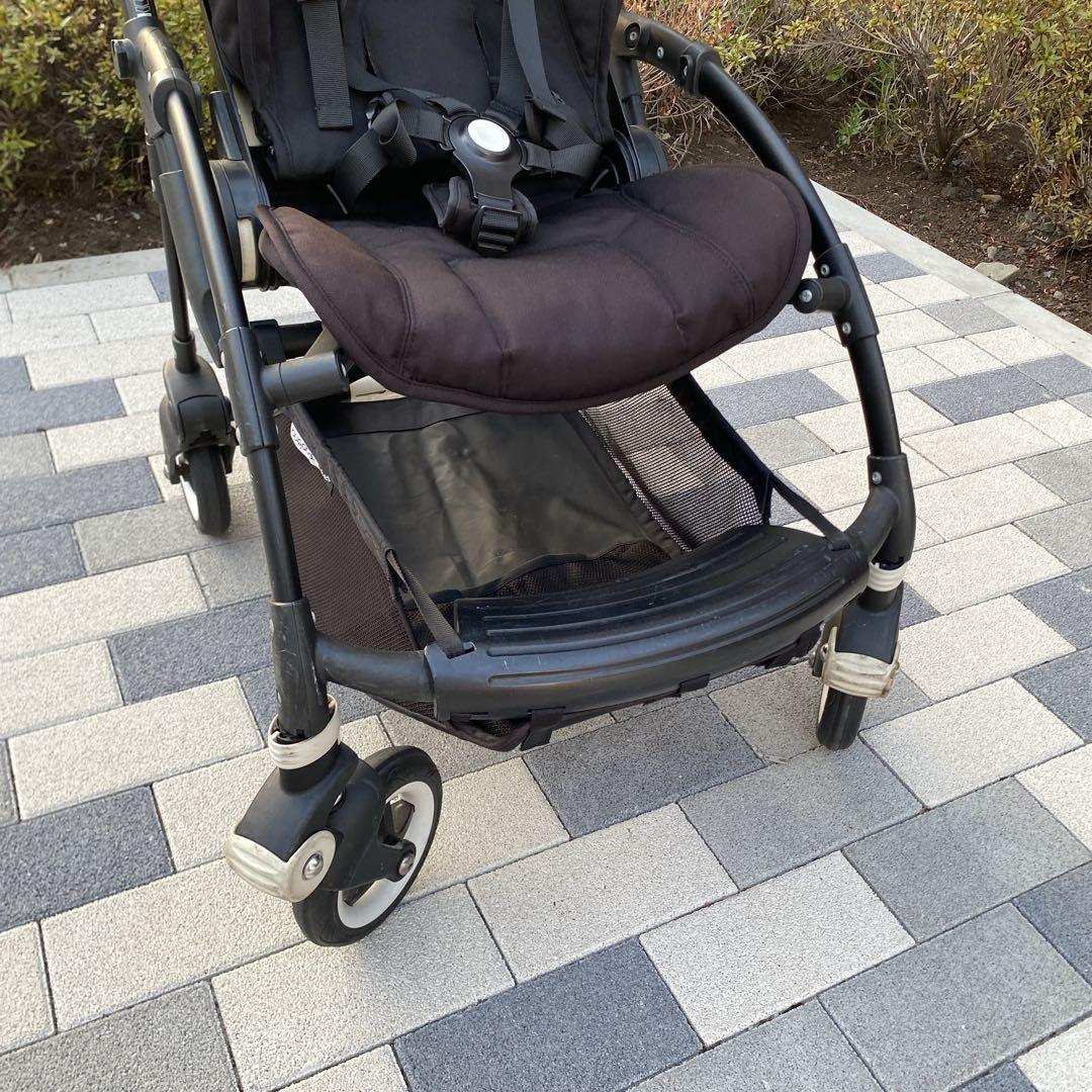 【良品】bugaboo bee5ベビーカー ブラック＆ライトグレー