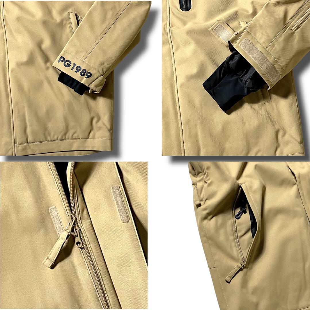 M 定価104500円 パーリーゲイツ 上下セット スノーウェア スノボ BEG