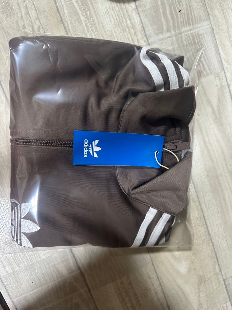 新品Mスナイデル×アディダス コラボ　トラックジャケットトップ 茶モカブラウン