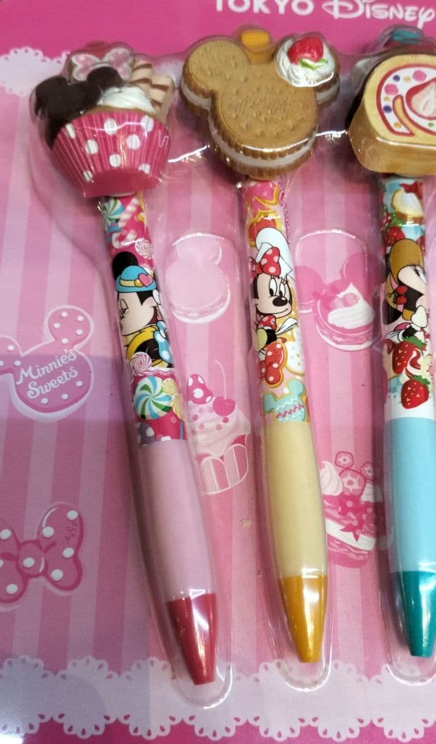 ◇限定　TDR スイーツ ボールペンセット　ミニーちゃん◇5本入り