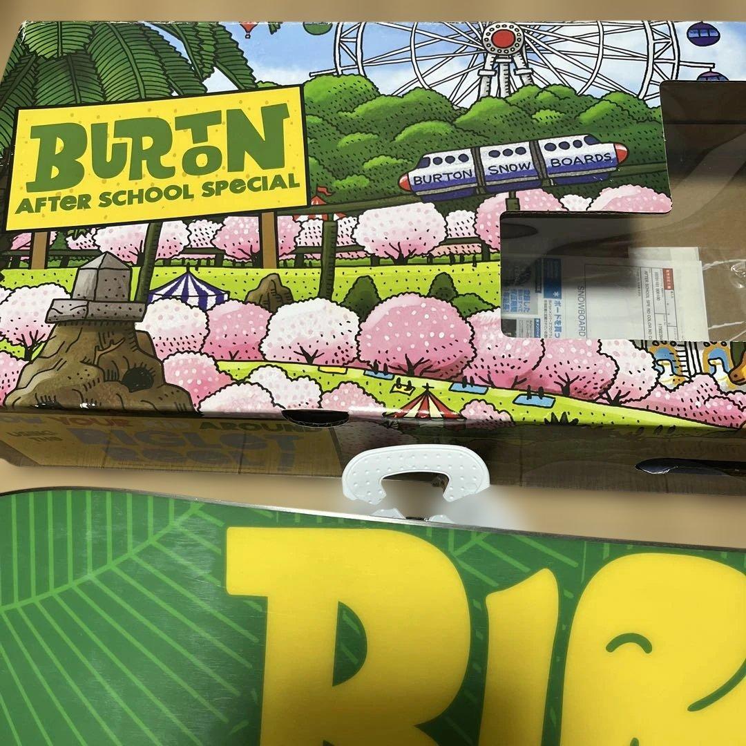 【美品】バートン　キッズ　スノーボード　100センチ　バインディング付き