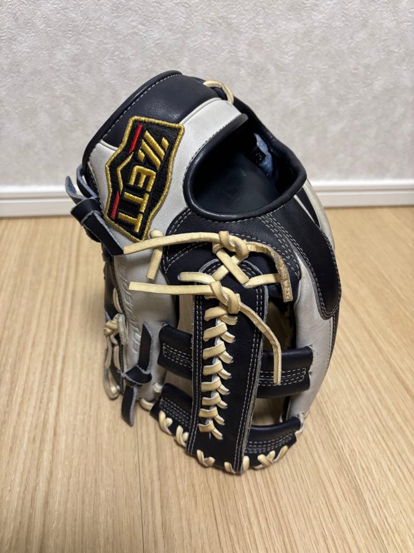 ZETT プロステイタス 軟式　ネイビー/ホワイト グローブ オーダー