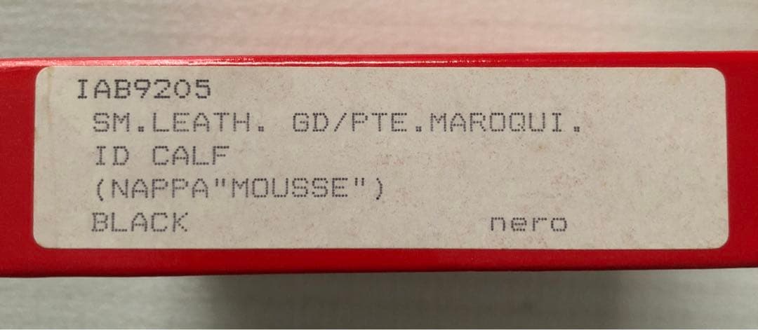 パロマピカソPaloma Picassoブラックレザー 二つ折り財布 新品未使用