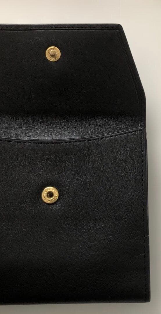 パロマピカソPaloma Picassoブラックレザー 二つ折り財布 新品未使用