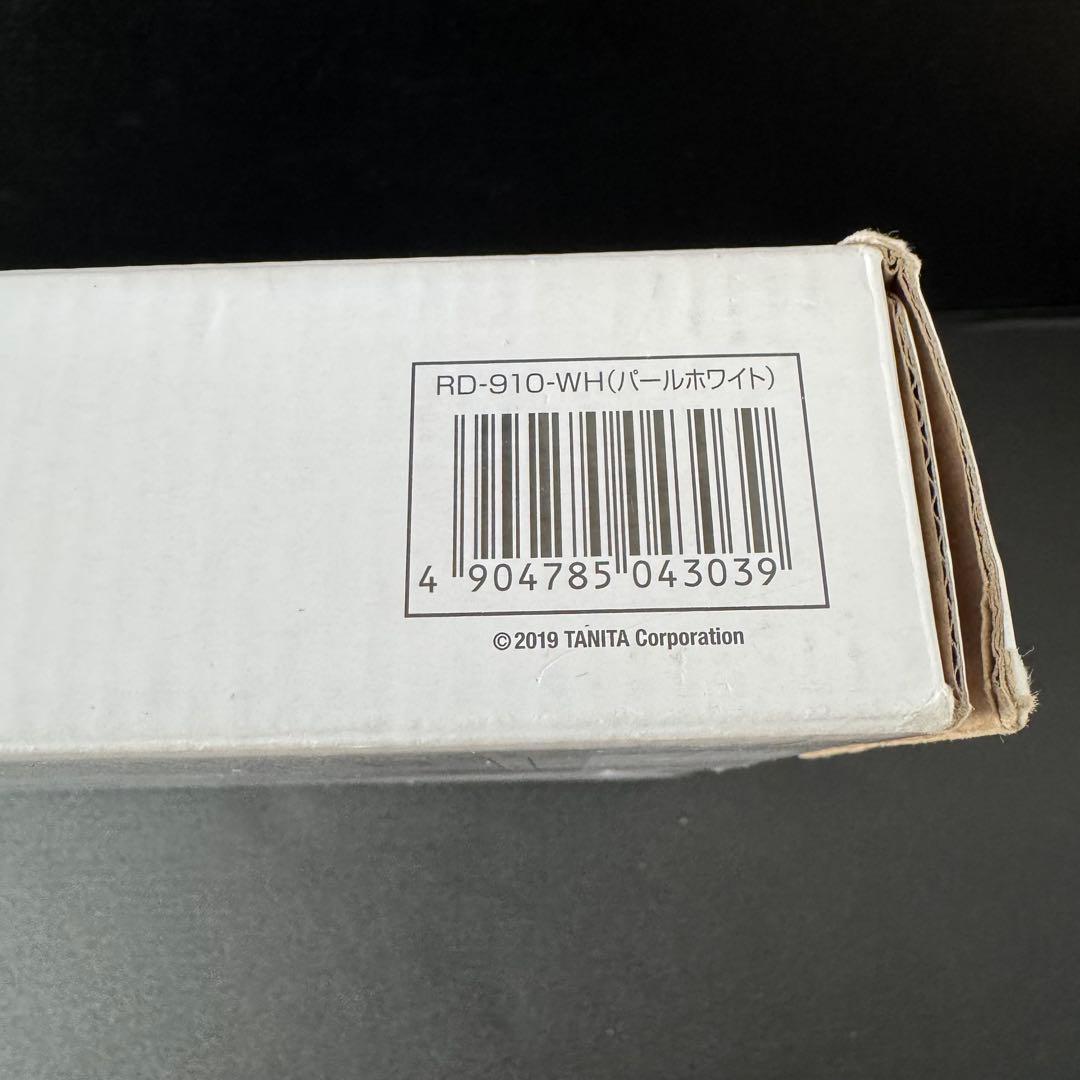 【極美品】タニタ 体組成計　RD-910-WH