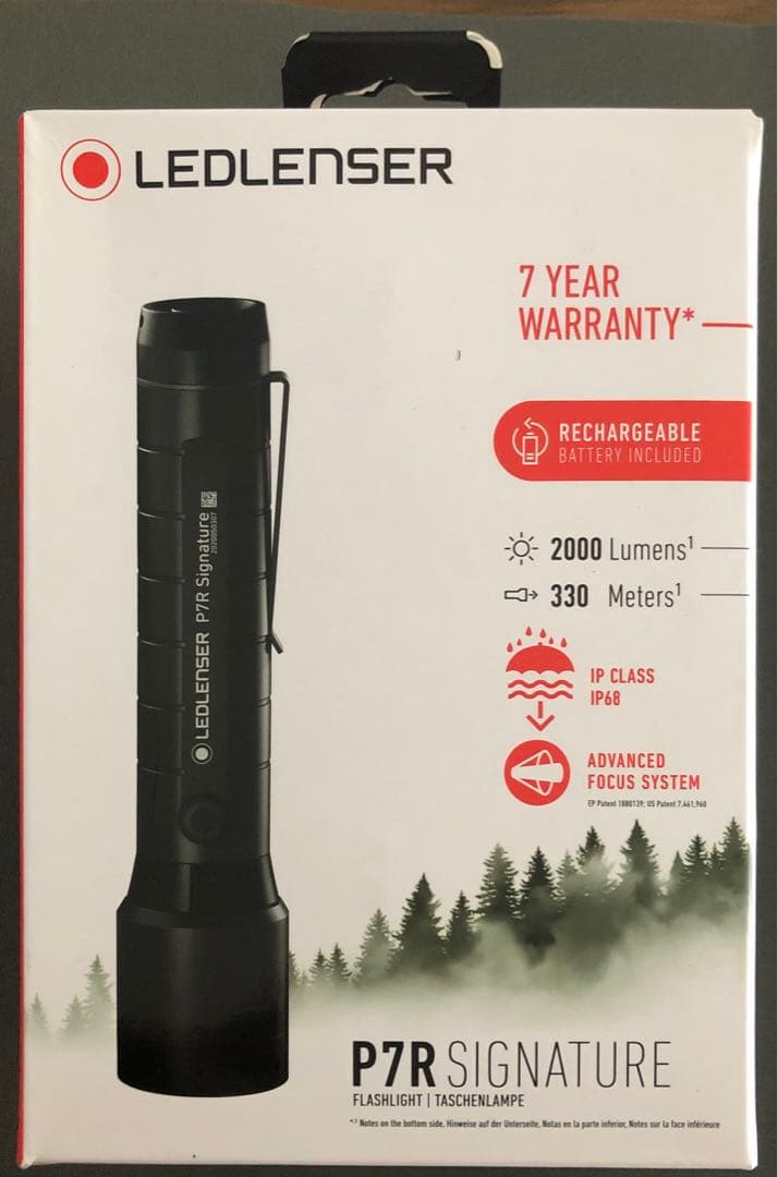 ★LEDLENSER P7R SIGNATURE 未使用 試点灯のみ