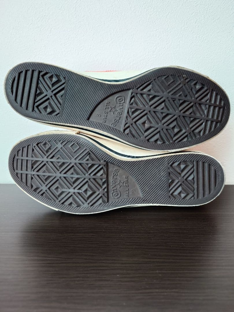 【コンバース ワンスター】 レザー 27cm オレンジ