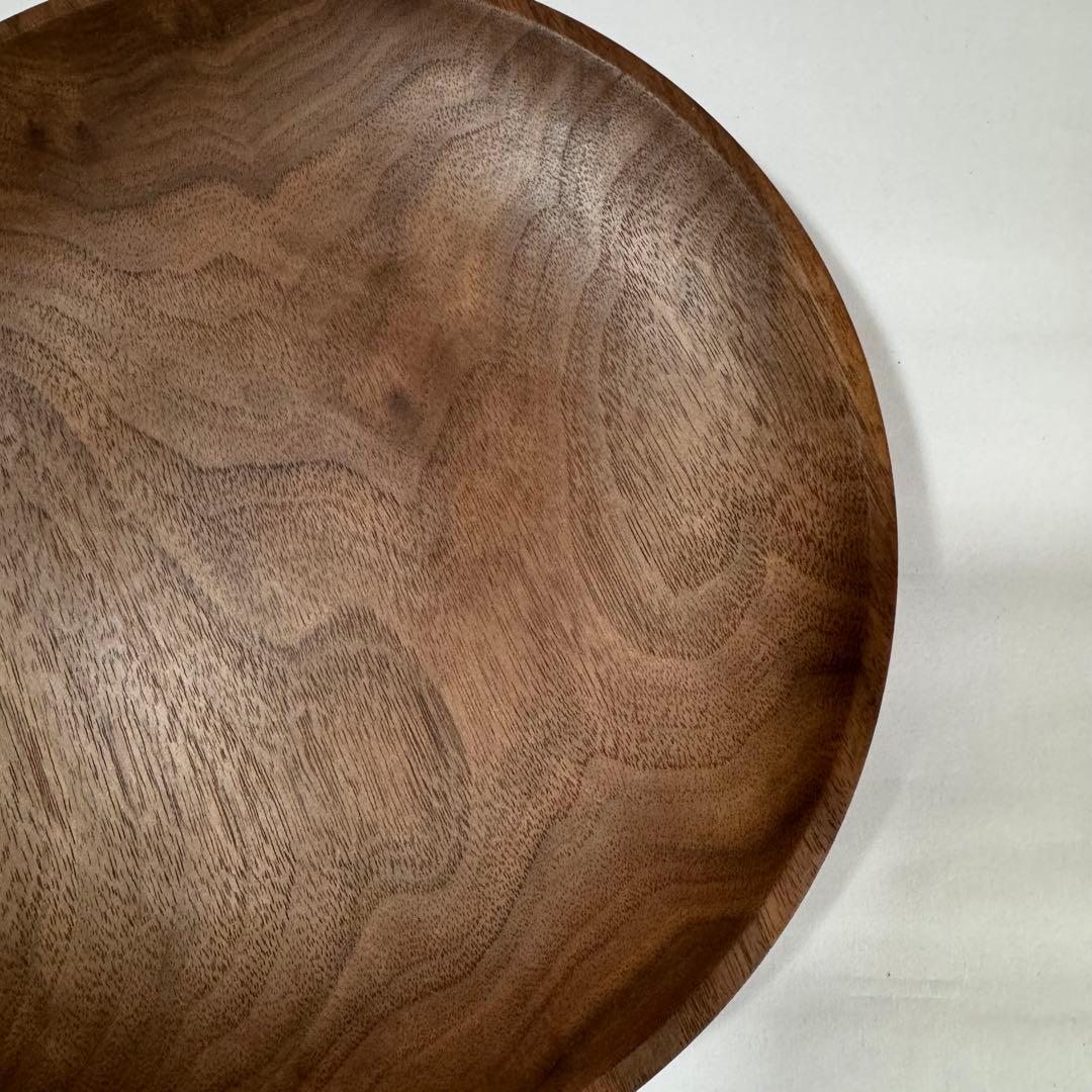 【新品未使用】三谷龍二さん　大皿　ブラックウォルナット