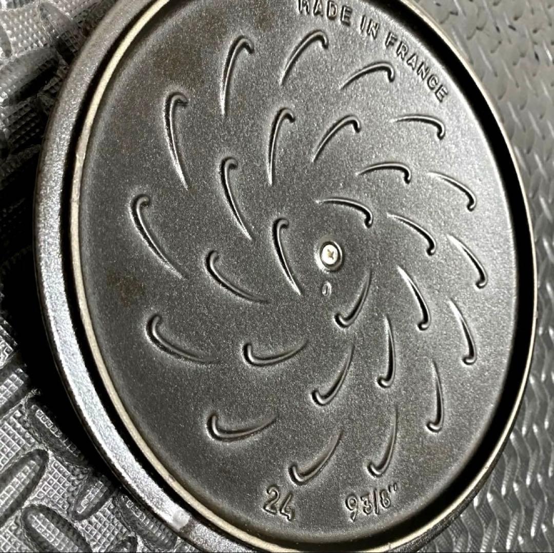 ストウブ フレンチルースター 24cm グレー