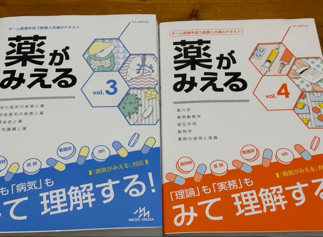 薬がみえる 4巻セット