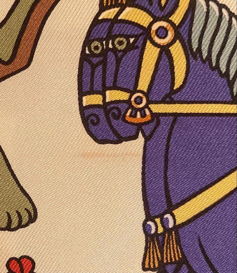 エルメス カレ90 ペルセポリス スカーフ シルク