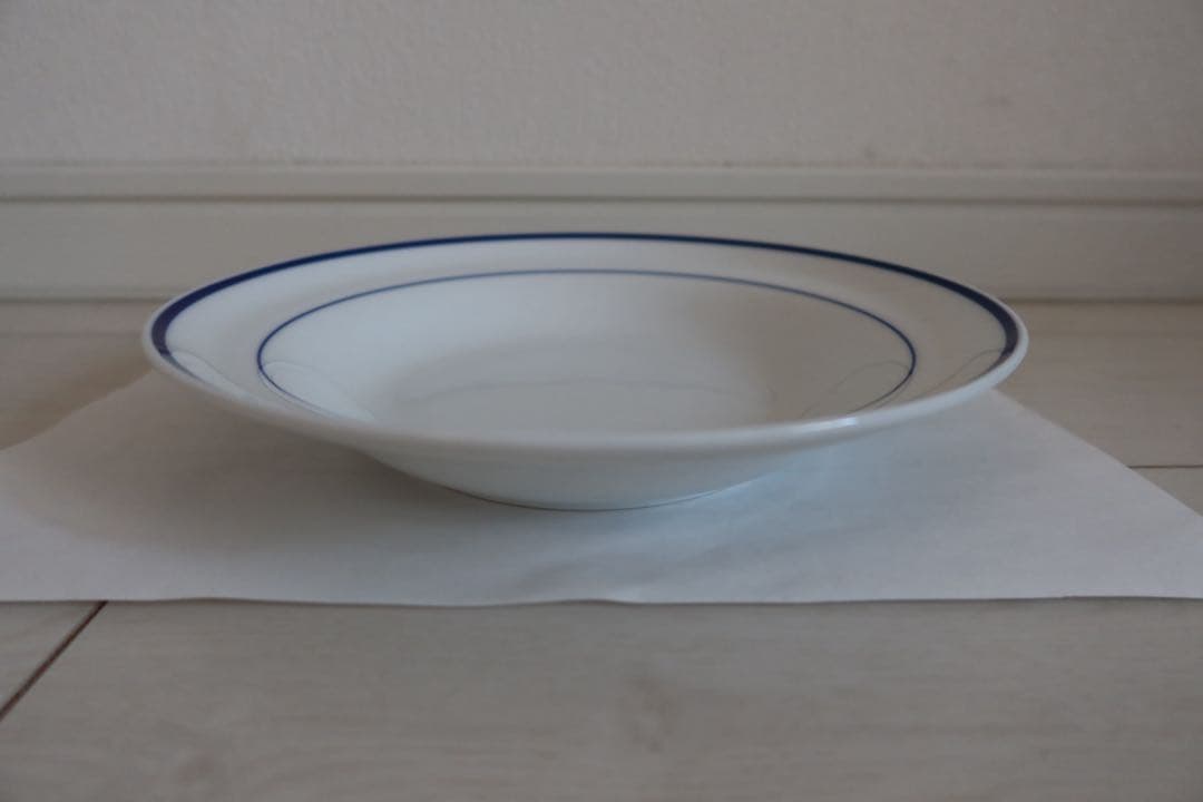 栗原はるみ プレート お皿 ゆとりの空間 ブルーライン 7枚セット