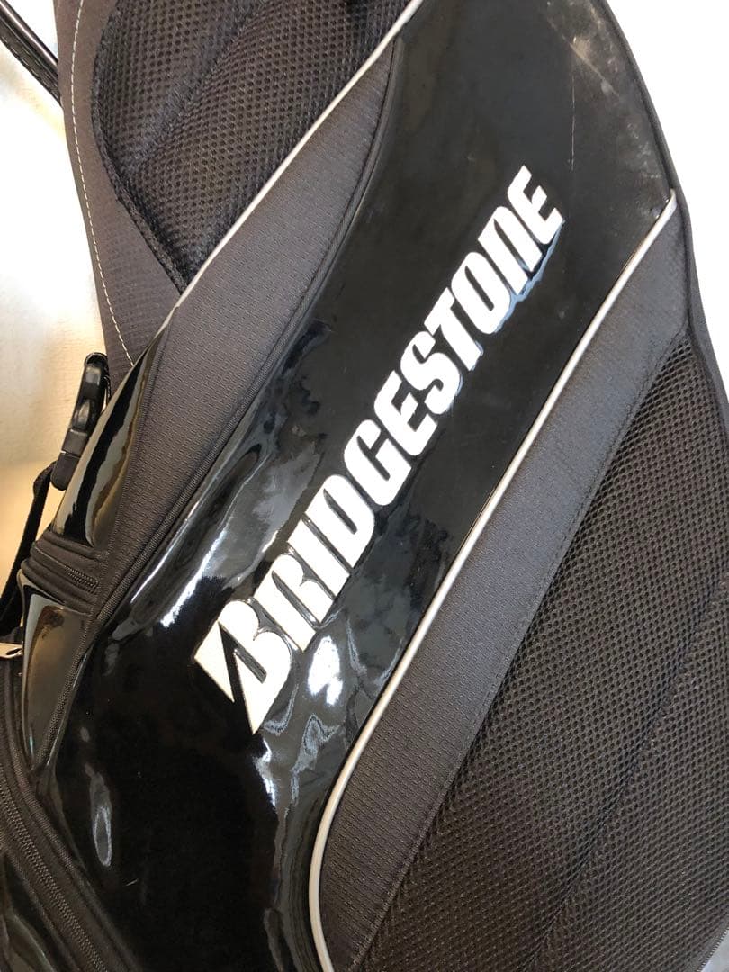 【送料込み】美品　ブリヂストン　キャディバッグ　軽量　ゴルフバッグ