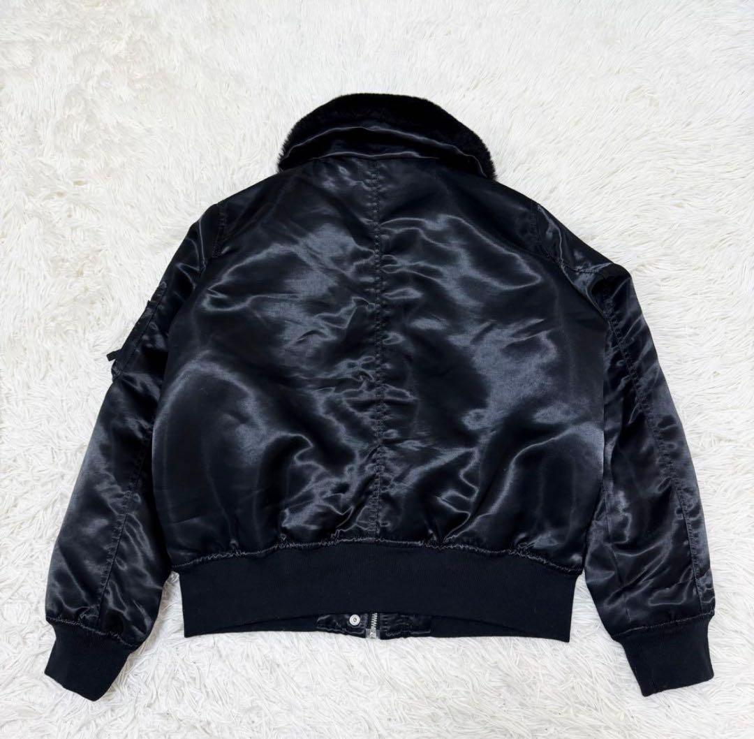 GAP y2k ma1 ブラック ダウンジャケット