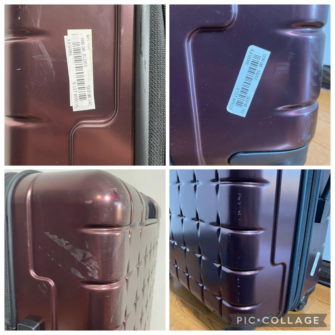 Proteca 360s メタリック　スーツケース　61L