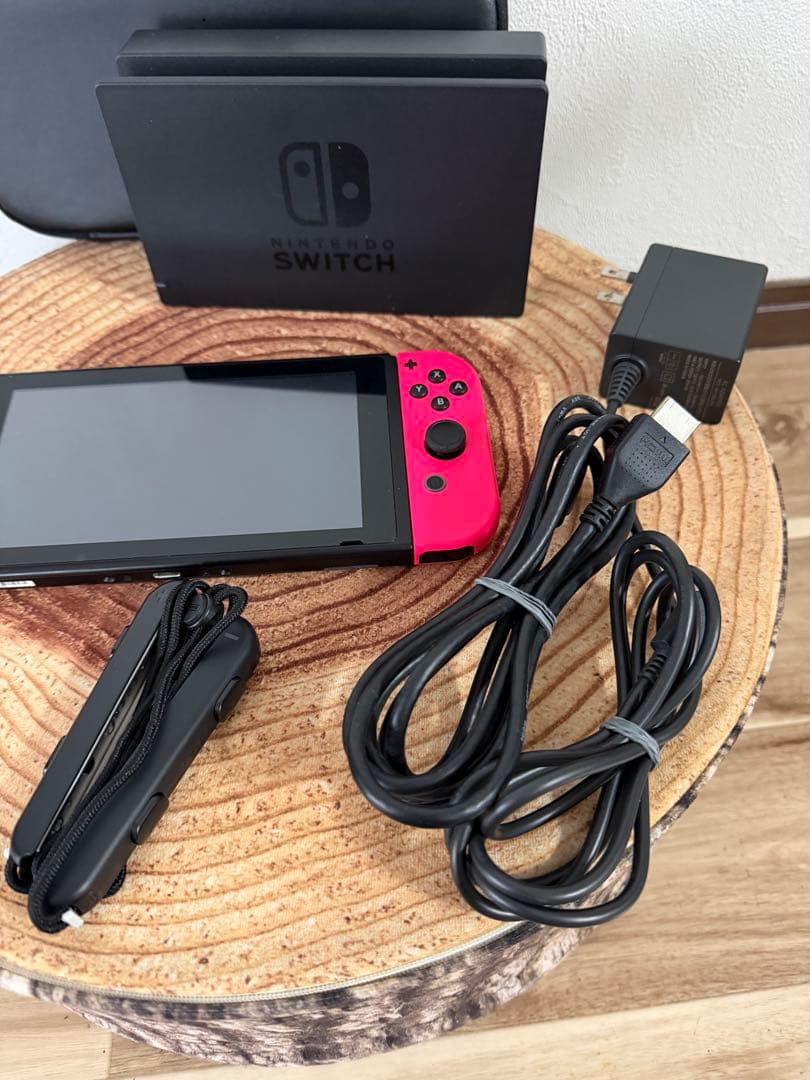 Nintendo Switch ニンテンドースイッチ本体　GRN/PNK 箱無し