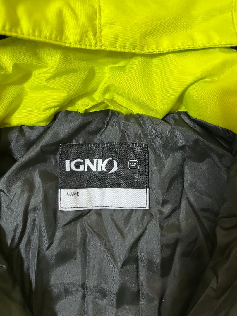 IGNIO スキー スノボ ウェア 上下 140 ゴーグルセット