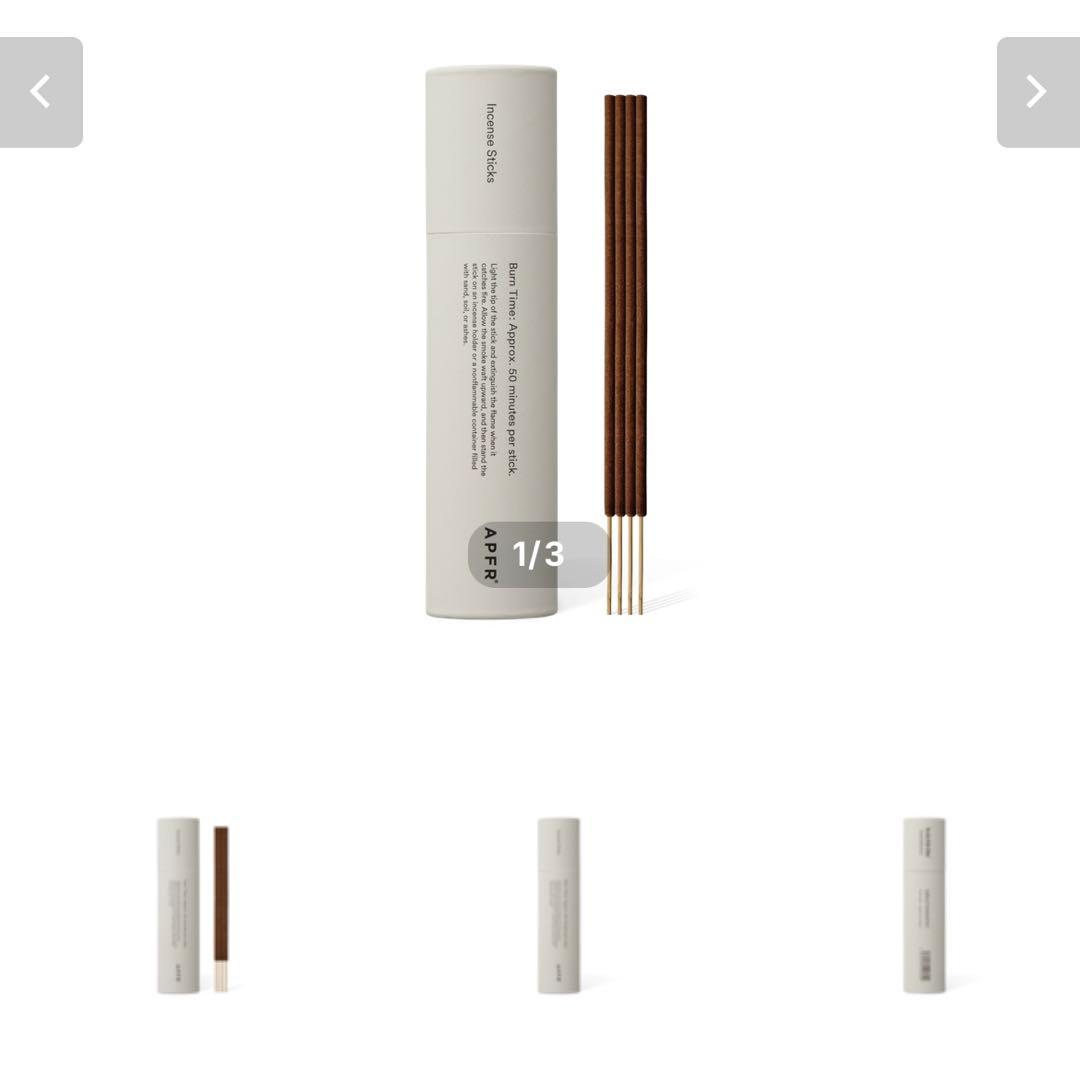 -*-様 スタイリスト私物 APFR INCENSE STICKS