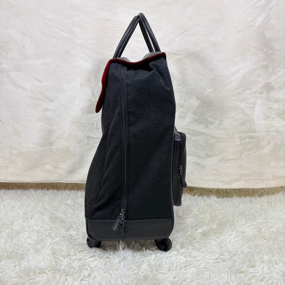 マダムヒロコ　キャリーケース　バッグ　黒　車輪